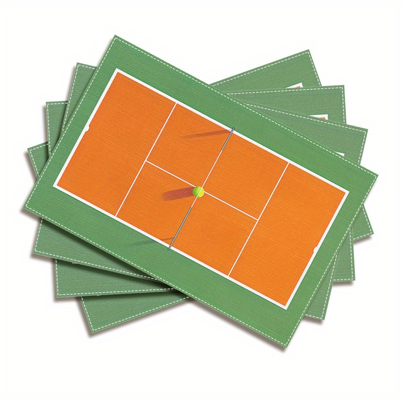 Linen Placemat Tennis Court Sp - огляд і ціна Badminton House