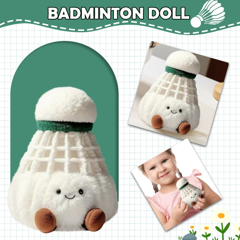 Badminton Plush Pendant Cute K - огляд і ціна Badminton House