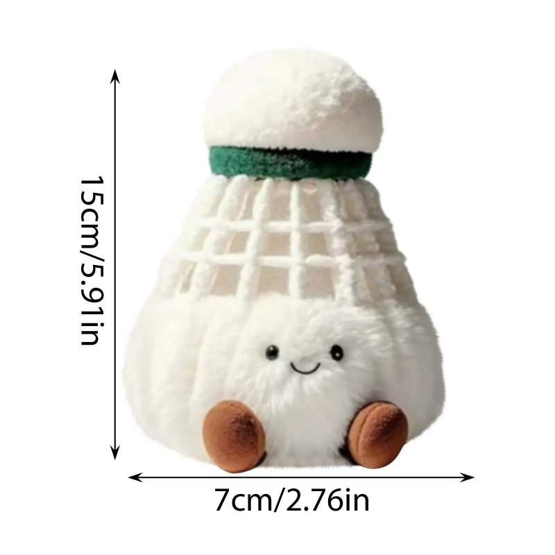 Badminton Plush Pendant Cute K - огляд і ціна Badminton House