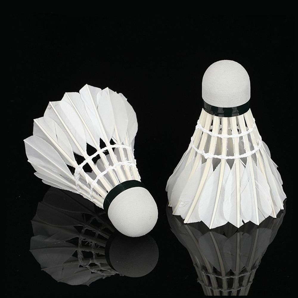 3/6/12Pcs New White Badminton  - огляд і ціна Badminton House