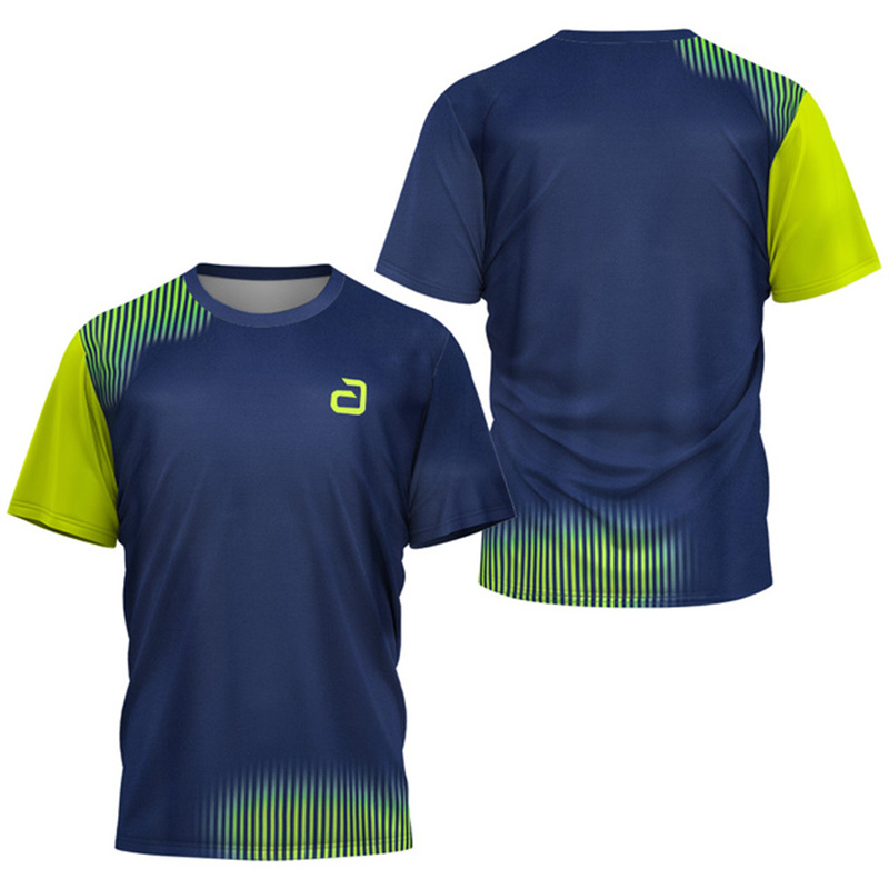 Men Table Tennis T-Shirt Under - огляд і ціна Badminton Vector