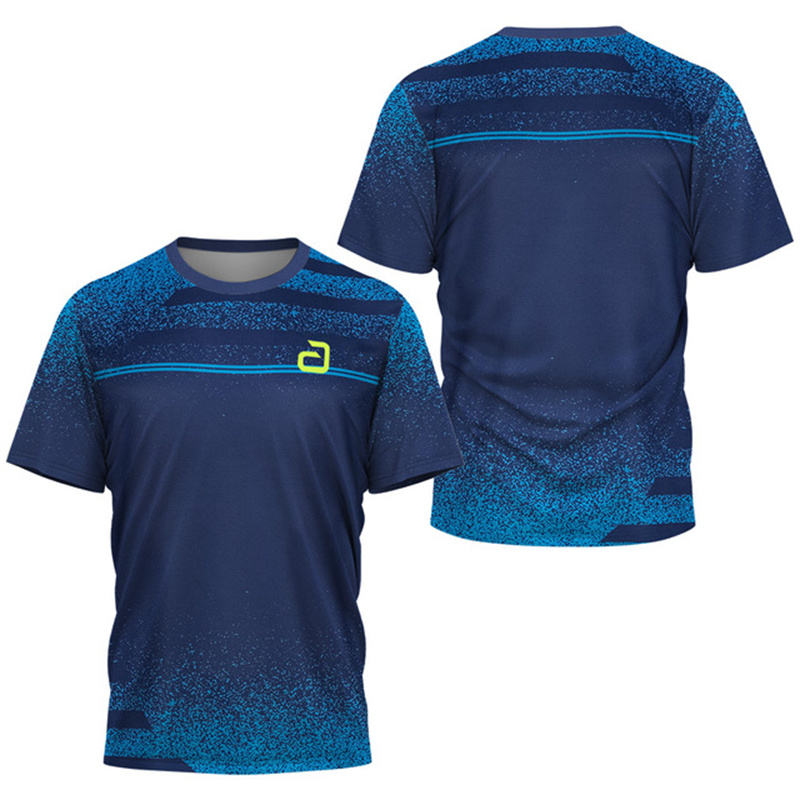 Men Table Tennis T-Shirt Under - огляд і ціна Badminton Vector