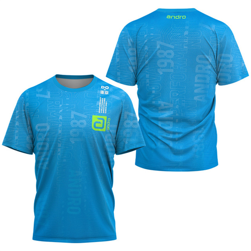 Men Table Tennis T-Shirt Under - огляд і ціна Badminton Vector