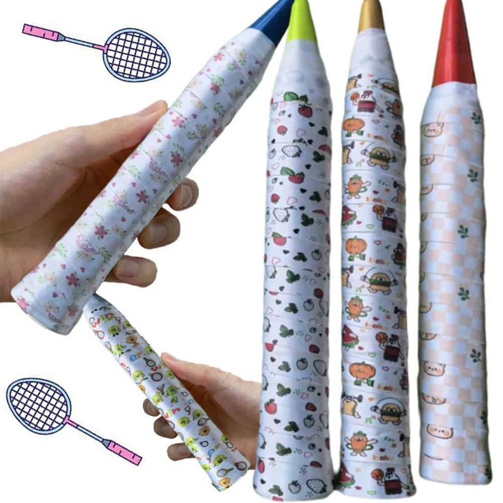 New Cartoon Printed Badminton  - огляд і ціна Badminton Grip Tape