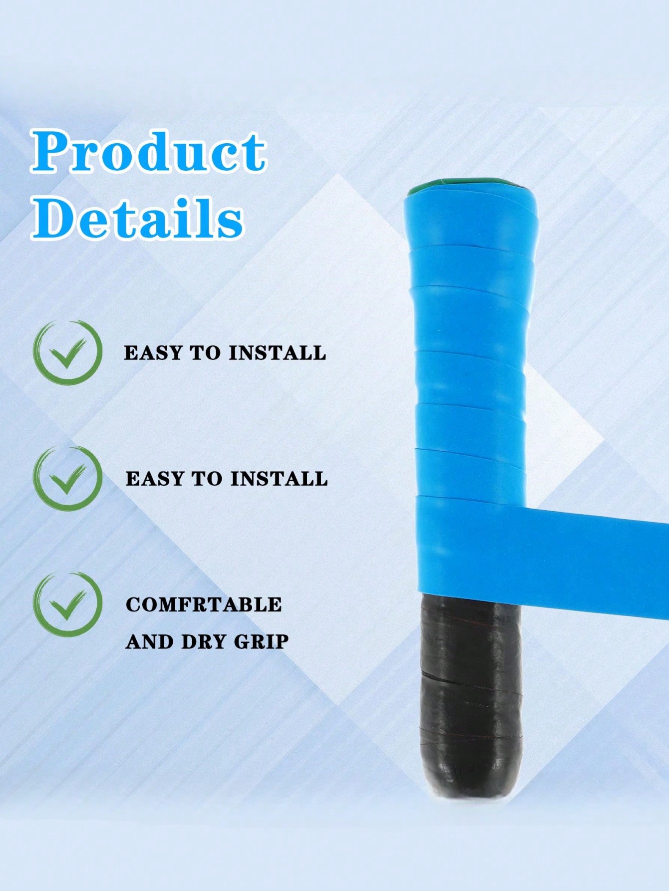 PU Tennis Badminton Overgrip D - огляд і ціна Badminton Grip Tape